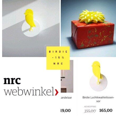 Unieke birdie actie via nrc webwinkel. Geef schone lucht én Deens design cadeau (aan jezelf). Zie https://nrcwebwinkel.nl/birdie-luchtkwaliteitssensor

#nrc #cadeau #kerstcadeau #schonelucht #deensdesign