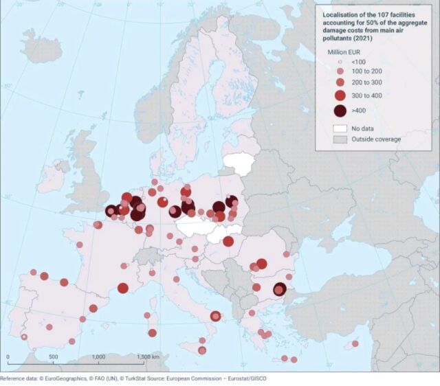 Waarom de BeNeLux de meest vieze lucht van Europa heeft? Zie hier: klein landje...veel vervuilende industrie (en mobiliteit). Dan wordt het lastig ramen open zetten voor schone lucht...informeer jezelf en bescherm jezelf met schone lucht ín huis door o.a. het gebruik van luchtreinigers. Zie airias.nl voor meer informatie #schoneluchtakkoord #schoneluchtvooriedereen #gezondleven